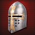 KNIGHTS TEMPLAR SUGARLOAF HELM